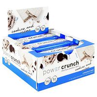 Power Crunch High Protein Energy Snack, Cookies & Creme, 1.4-Ounce Bars (Pack of 12)