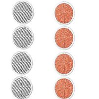 VideoPUP Replacement Mop Pads Compatible with Bissell 2124 /2039A Steam Mop(Pack of 8)