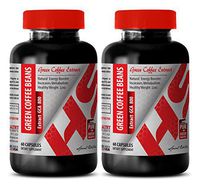 Green Coffee Bean Extract Bulk - Green Coffee Bean Extract 800 MG - Control Blood Sugar Levels (2 Bottles)