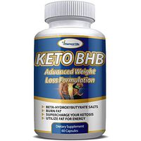Keto BHB Salts - Manage Cravings, Support Metabolism, Utilize Fat for Energy, Boost Energy & Focus, Keto Diet for Women & Men, Premium Exogenous Ketones BHB Supplement | 60 Capsules