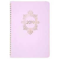 Cambridge 2019 Weekly & Monthly Planner, 5" x 8", Small, Ballet, Purple (5127P-200)