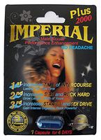 Imperial 2000mg PLUS Male Sexual Performance Enhancement Pill 6 PK