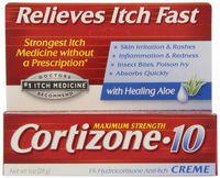 Cortizone 1% Hydrocortisone Anti-Itch Cream, 1 oz