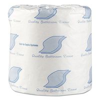 GEN 218 Standard Bath Tissue, 1-Ply, 1000 Sheets, 96/Carton