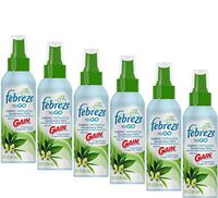 Febreze to Go Fabric Refresher with Gain Original Scent, 2.8-Ounce, (6)