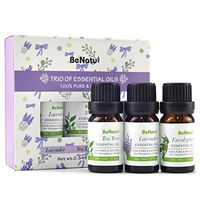 Benatu Essential Oils Set - Tea Tree, Lavender, Eucalyptus - Organic Aromatherapy Kit for Diffuser, Soap & Candles Making 3 Packs - 10ml