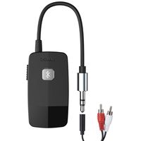 DIGMALL Bluetooth V4.2 Receiver (Advanced CSR), Wireless Audio Adapter, Car Aux Adapter, 16 Hours Playtime & HiFi Music Streaming for Home Stereo Car PC TV and Headphones.