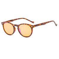 SUERTREE Anti Blue Light Reading Glasses Blocking 90% Blue Light Computer Reading Glasses Orange Tinted Lens with Night Vision 0.0X BM381