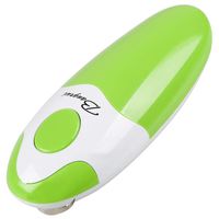 BangRui Smooth Soft Edge Electric Can Opener with One-Button Start and One-Button Manual Stop (Green)