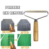 GraPefruiT 2PCs Portable Lint Remover, Sweater Shaver Cashmere Comb - Fabric Shaver Removes Pills, Fuzz and Lint from Garments, Clothes Fuzz Shaver Manual Epilator - Head Width 14cm (A)