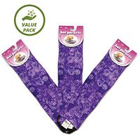 Hot Pockets- Set of 3 - Microwave Heat Pack & Freezer Cold Packs - Hot and Cold Therapy - Value Pack (Purple Flowers)