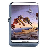 Salvador Dali Nude Dream Tiger Oil Lighter D-017