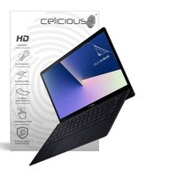 Celicious Vivid Invisible Glossy HD Screen Protector Film Compatible with ASUS ZenBook S UX391UA (Non-Touch) [Pack of 2]