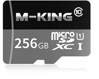 M-KING 256GB Micro SD SDXC Memory Card High Speed Class 10 with Micro SD Adapter, Designed for Android Smartphones, Tablets and Other Micro SD Card Compatible Devices (256GB)