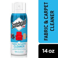 Scotchgard Fabric & Carpet Cleaner, Deep Foaming Action with Scotchgard Anti-Stain Protection, 14 Ounces