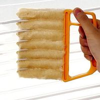 Mini 7 Shape Hand Held Window Brush Pinceis Novelty Households Cleaning Vertical Window Blinds Brush Cleaner -Pier 27