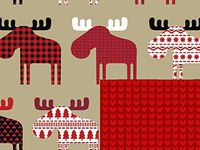 Pack of 1, Material Moose 24" x 417' Half Ream Roll Gift Wrap for Holiday, Party, Kids' Birthday & Special Occasion Packaging (Reversible)