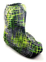 My Recovers Walking Boot Cover for Fracture Boot, Fashion Cover in Green Plaid, Sizes Extra Small to Extra Large, Short Boot, Made in USA, Orthopedic Products Accessories (Large)