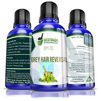 Grey Hair Reversal BM70, 30mL, Effective, Natural Treatment for Premature Greying & Greying due to Stress and Illness