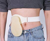 Hemorrhoid colostomy Sputum Band - Rectal ostomy Bag for Abdominal Braces Adhesion ostomy Support Sputum Band, Medical Stool Pocket Pocket Anal Abdominal Belt Leak-Proof Care