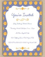 Floral Invite Cards (30 Cards and Blank Envelopes)