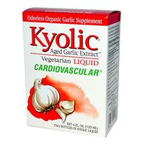 Wakunaga - Kyolic, Aged Garlic Extract, Cardiovascular, Liquid, 2 bottles, 2 fl oz (60 ml) Each - 2pc