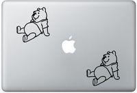 Winnie The Pooh FlashDecals1125 Set Of Two (2x) , Decal , Sticker , Laptop , Ipad , Car , Truck