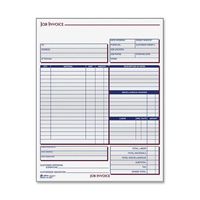 Adams Contractor Form - 100 Sheet(s) - 2 Part - Carbonless - 8.5" x 11.43" Form Size - 1Each