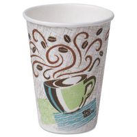 DIX5342W - Dixie Perfectouch Hot Cups, 12 Oz, White, 50/Bag