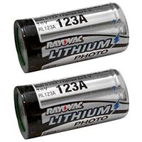 2X Rayovac 123A CR123 RL123A 2/3A 3V Photo Lithium Battery Fast USA Ship