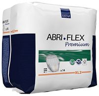 Abena Abri-Flex Premium Protective Underwear, XL2, 84 Count (6 Packs of 14)