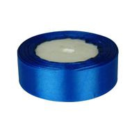 XKSIKjian's Gift Wrapping Supplies, 1Inch Wide Color Satin Ribbon Sewing 25Yards Supply Wedding Festival Birthday Party DIY Gift Wrap Decor - Blue