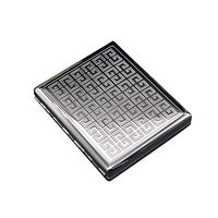 XIONGHAIZI Cigarette Case, Ultra-Thin Moisture-Proof and Pressure-Proof Metal Shell Soft Pack, Cigarette Box Cover, Send Husband Boyfriend Creative Birthday Gift, The Best Gift for Smoker