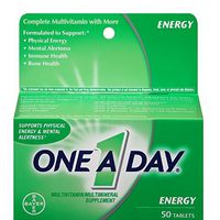 One-A-Day All Day Energy Multivitamin / Multimineral Supplement | 50 Tablets