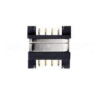 HytePro Magnetic Connector 4 Pin Pogo Contacts Male Female Pair M411P Spring Loaded 2A per Pin Power Charging Data Carry PCB Soldering Connection for Electronic Device (10Pairs Packing)