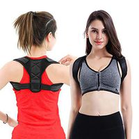 Lianth Therapy Back Brace Posture Corrector for Men and Women Under Clothes Back Helper Pain Relife Shoulder Support Belt Easy Teenagers Corrective