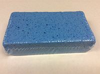 Cellulose Sponge 7.5 x 4 x 2 - Pack of 12 Blue