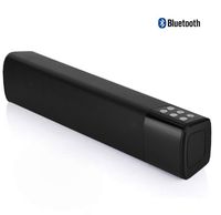 Ciglow Wireless Sound Bars for TV,LED Noise Cancelling Soundbar FM Radio Heavy Bass Home Theatre Soundbar Support Aux TF Card Bluetooth