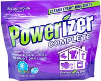 Powerizer Complete All-in-One Laundry Detergent, Dish Detergent, Bathroom Cleaner, Floor Cleaner, Carpet Stain & Spot Remover, Multi-Purpose Cleaner (1lb)