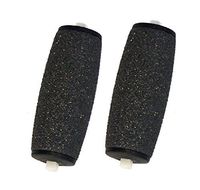 2-pack Premium Pedi Roller Heads Compatible With Pedi Perfect Electronic Pedicure Foot File, Professional Grade, Water Resistant, Roller Refills