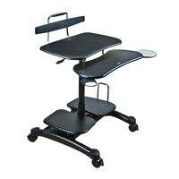 Cotytech Ergonomic Sit Stand Computer Desk
