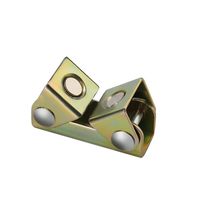 V Type Magnetic Tab, Best Useful Hand Tools, Adjustable Magnetic Welding Clamps Holder, Suspender Fixture Adjustable V Pads Strong (Single)