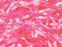 Hot Pink Tissue Paper Shred 1 lb Bag (4 Bags) - WRAPS-4XHP
