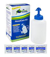 Dr Natural Healing Award Winning Nasal Irrigator & Sinus Rinse Kit with Premium Mixed Saline Rinse Packs (30-Pack Starter Kit - Adults Only)