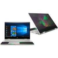 MightySkins Skin Compatible with HP Envy x360 Convertible 15" (2018) - Aurora Borealis | Protective, Durable, and Unique Vinyl Decal wrap Cover | Easy to Apply, Remove | Made in The USA