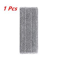 Efaster Microfiber Mop Pad,Washable Reusable Microfiber Mop Pads,Replacement Microfiber Washable Spray Mop Dust Mop Household Mop Head Cleaning Pad (2 Pcs)