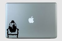 SimplyVinylized Detective L from Death Note Vinyl Decal Sticker Black