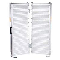 6' Portable Aluminum Folding Wheelchair Ramp Ribbed Surface Mobility Handicap Scooter Threshold Perfect for Loading onto Steps Porches Curbs Mini Vans US Delivery