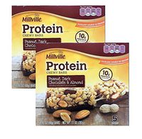 Millville Peanut, Dark Chocolate & Almond Protein Chewy Bars - 10 ct.