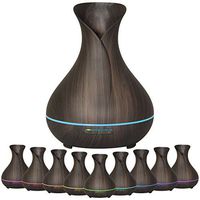 Best Choice Products 400mL Essential Oil Diffuser Quiet Mist Humidifier w/LED Mood Lights, Timer, Auto Shut-Off